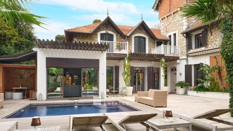 villa avec piscine calme - Cannes Montfleury