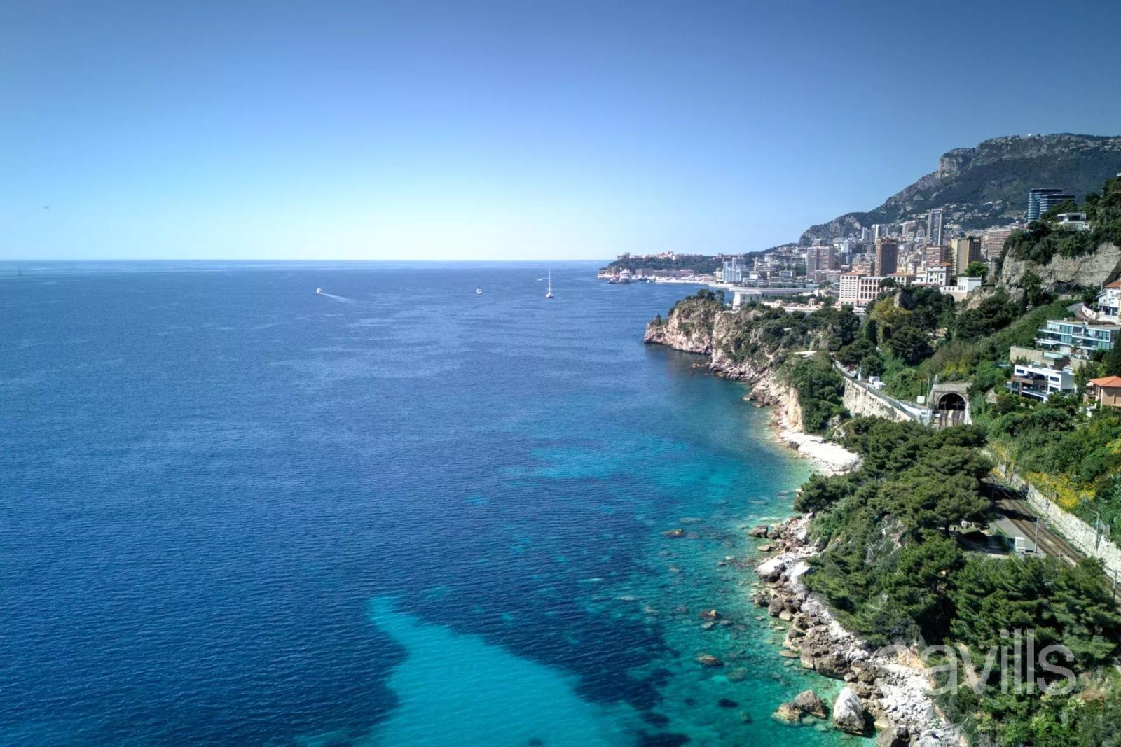 Dernier étage dans la villa - vue mer panoramique