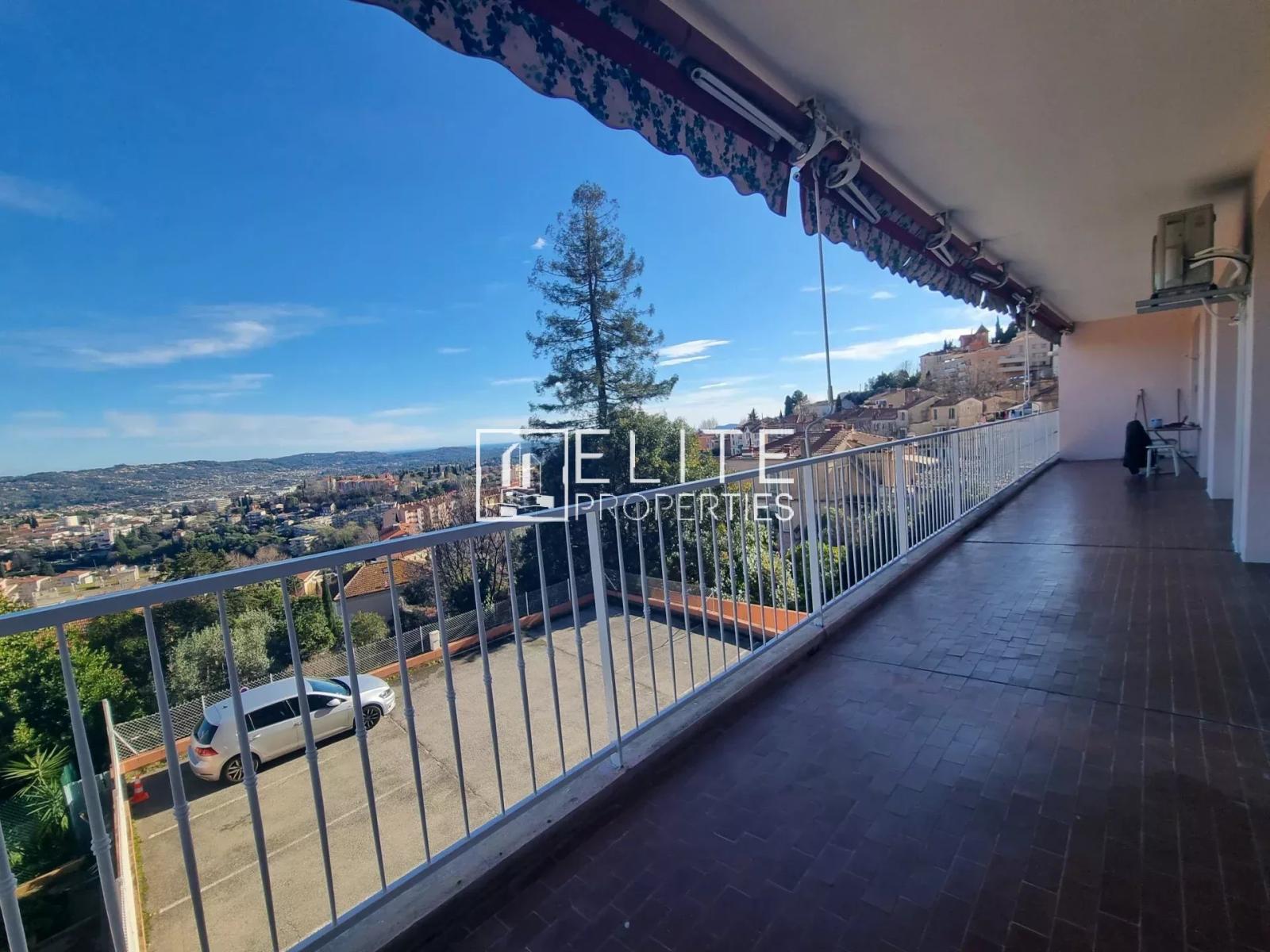 Appartement 3 pièces 83 m² avec terrasse panoramique – Grasse