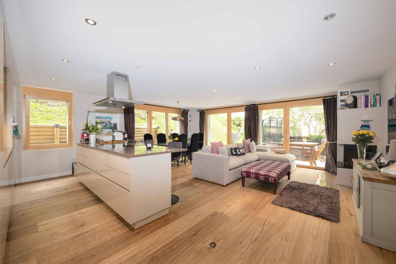 Appartement de 4 ½ pièces, calme et très bien équipé