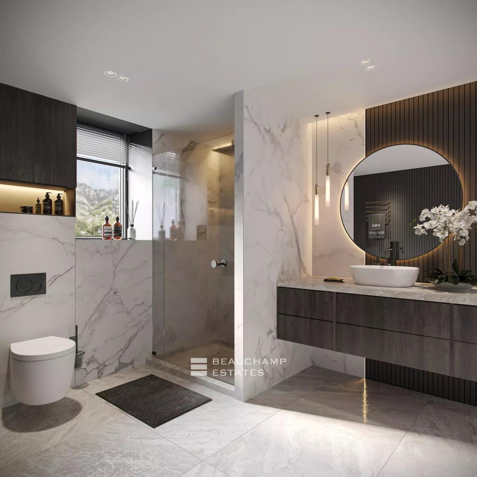 Penthouse 6 chambres avec vue mer panoramique - Beausoleil