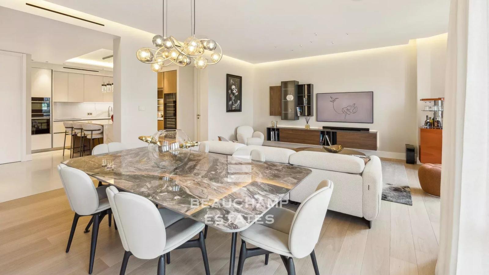 Appartement 3 chambres avec vue mer - Cannes Croisette
