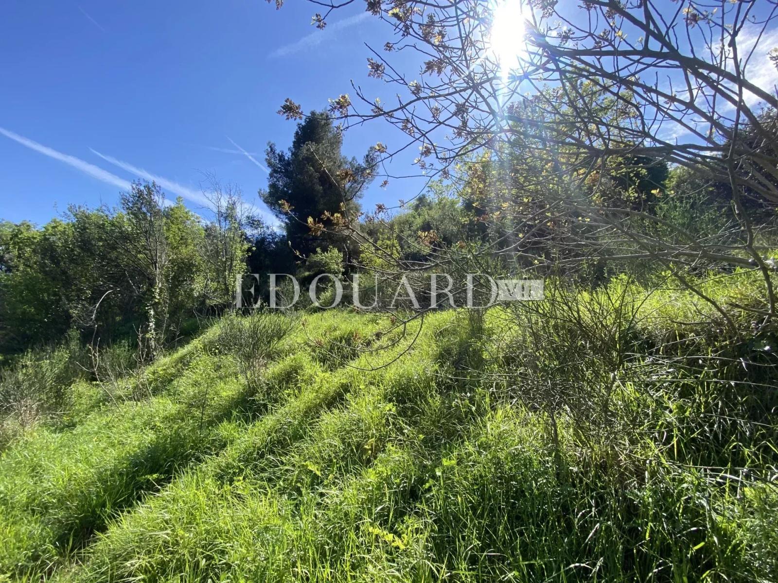 Joli terrain non constructible de 3.063 m² avec accès direct et vue panoramique jusqu'à la mer