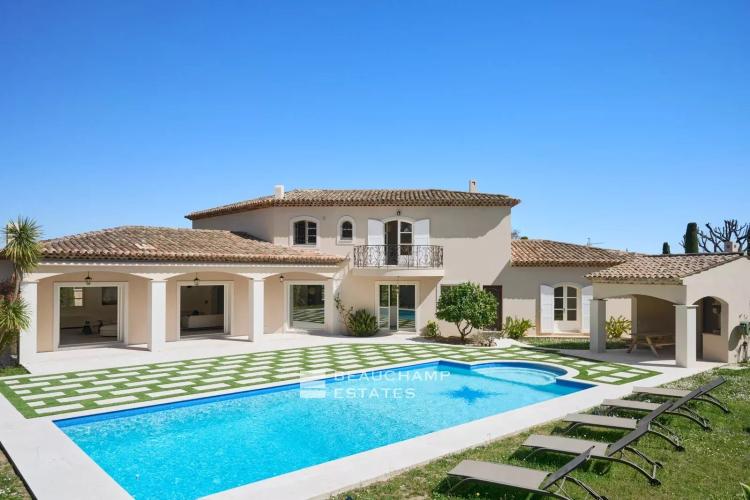 Villa néo-provençale 5 chambres avec piscine - Valbonne