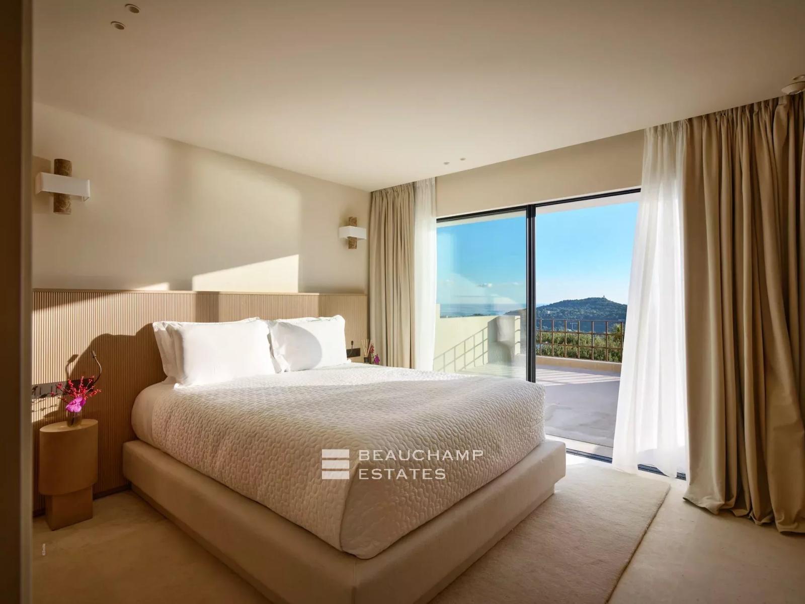 Villa contemporaine 6 chambres avec vue mer panoramique  – Saint-Jean-Cap-Ferrat