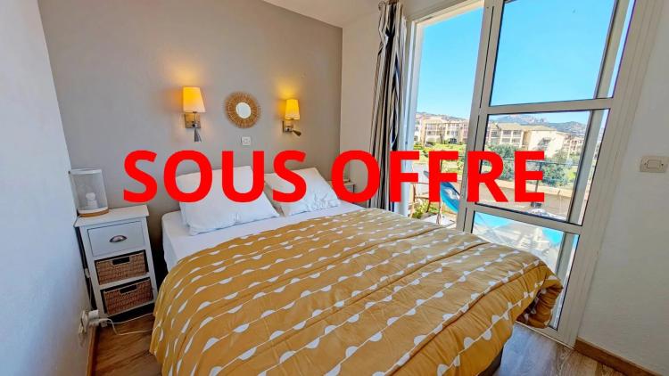 AGAY CAP ESTEREL SUPERBE T3 DUPLEX VUE MER PANORAMIQUE. PARKING PRIVE