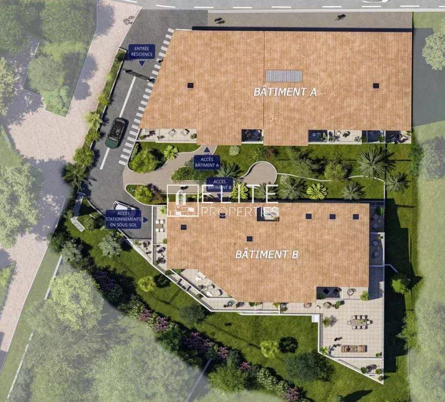 APPARTEMENT 2 PIÈCES DE 40m² + PARKING – CHÂTEAUNEUF-DU-GRASSE