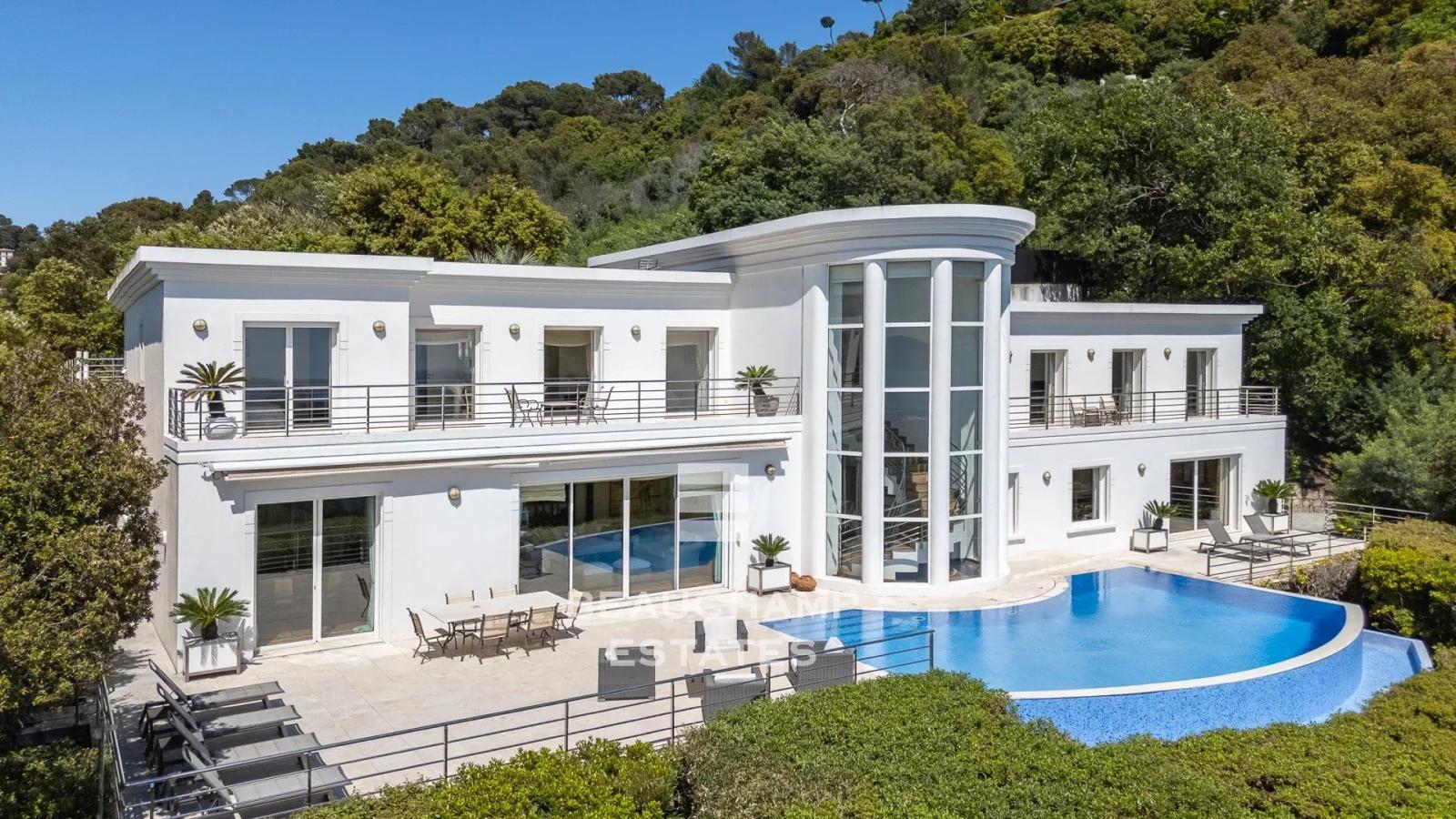 Cannes Californie - villa vue mer panoramique