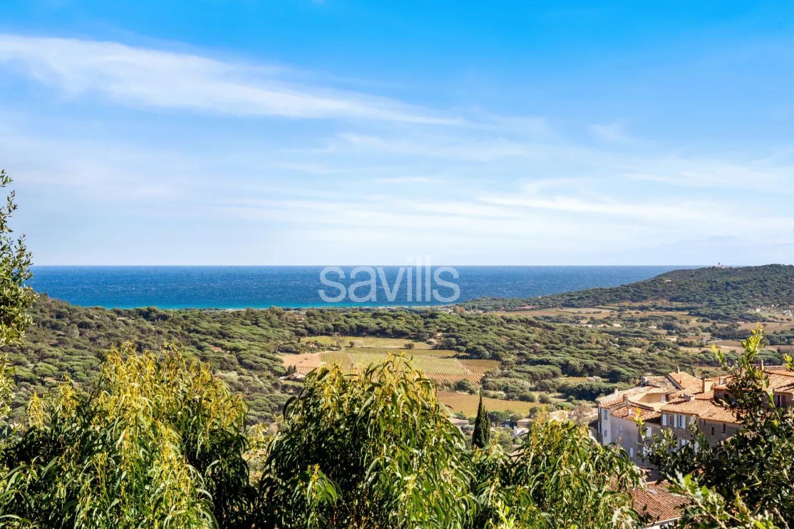 Villa cinq chambres, piscine chauffée et paysages de carte postale