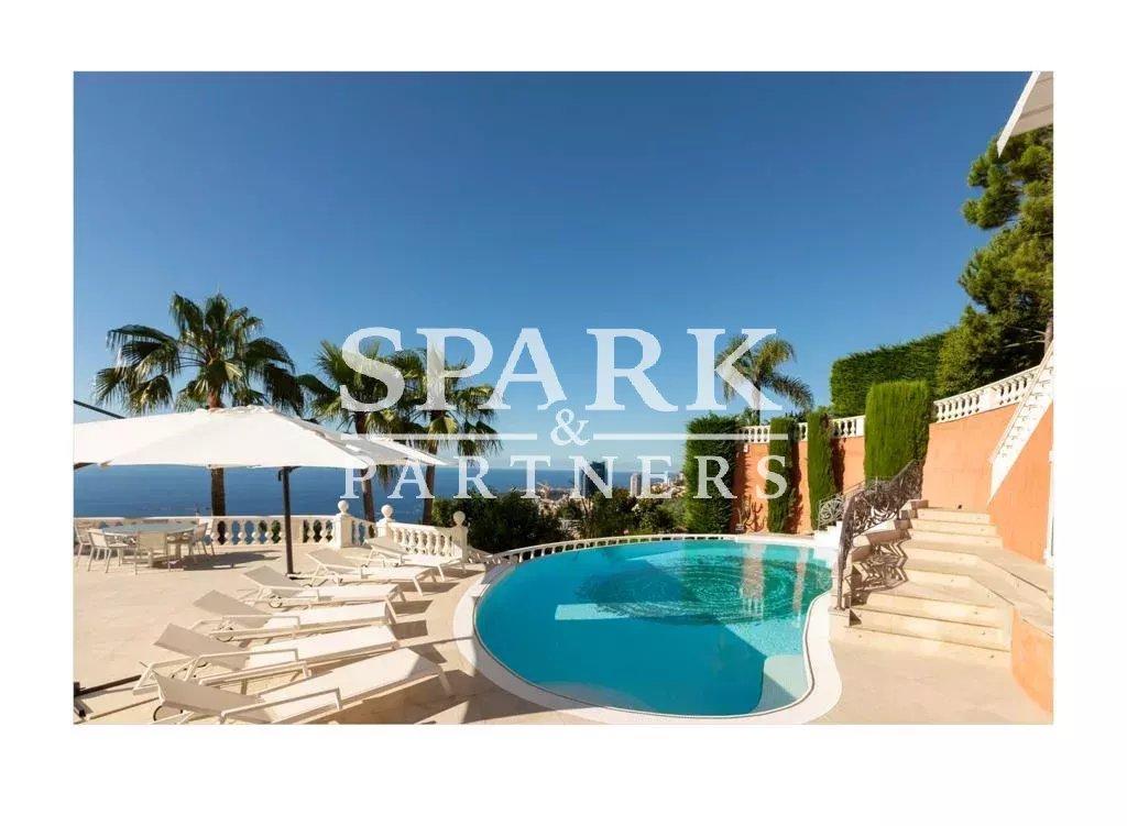 Roquebrune Cap Martin - Splendide villa avec vue mer panoramique
