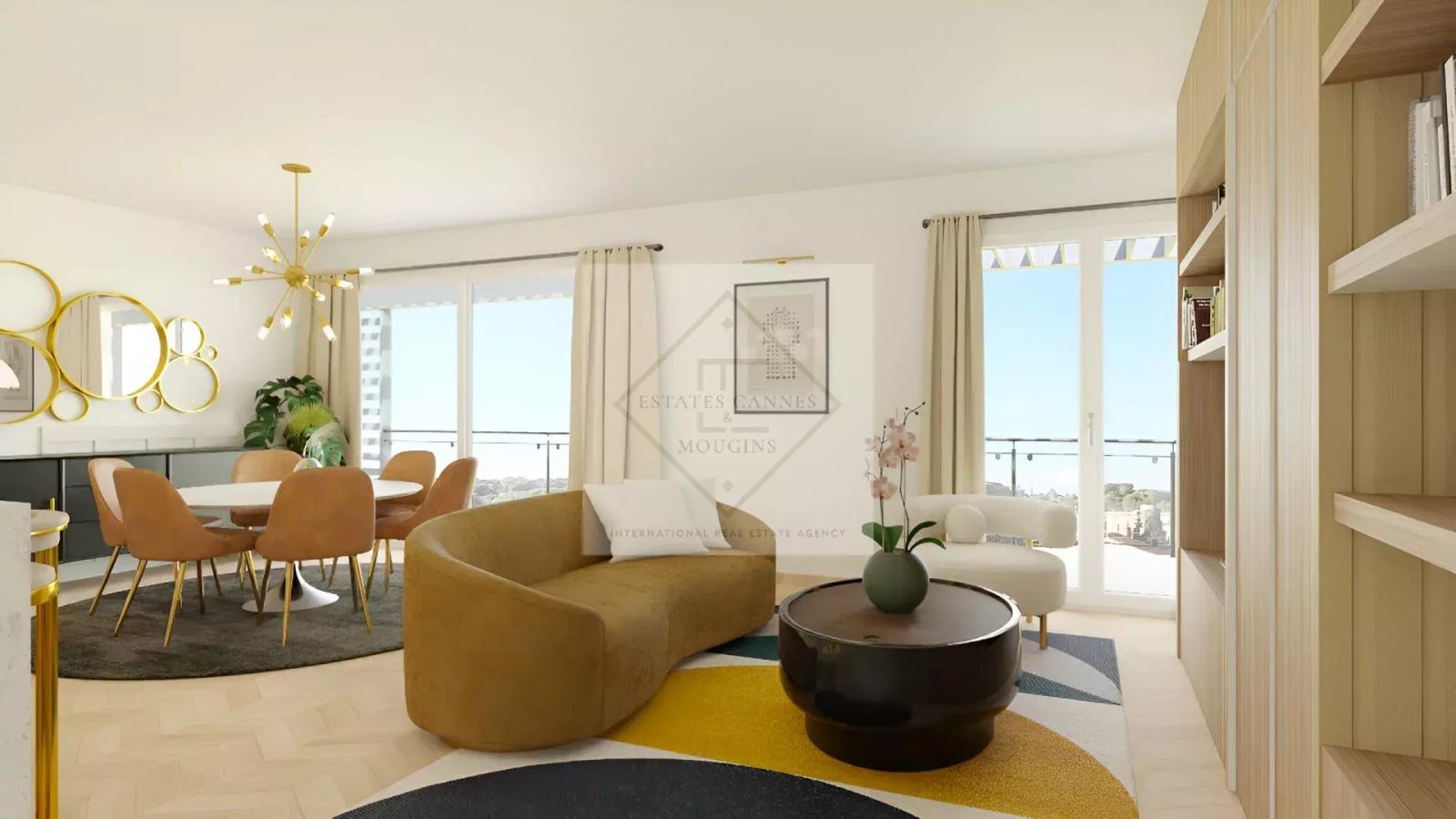 Superbe appartement neuf en dernier étage à Boulouris