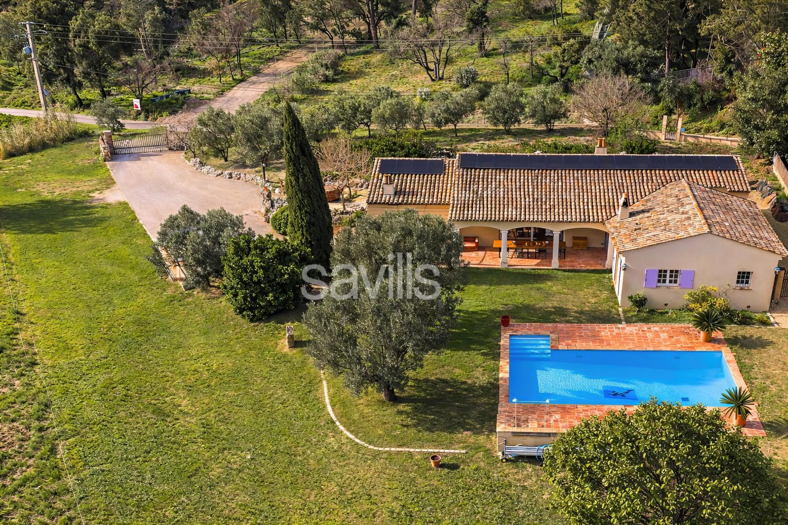 Villa au calme avec vue dégagée sur la campagne