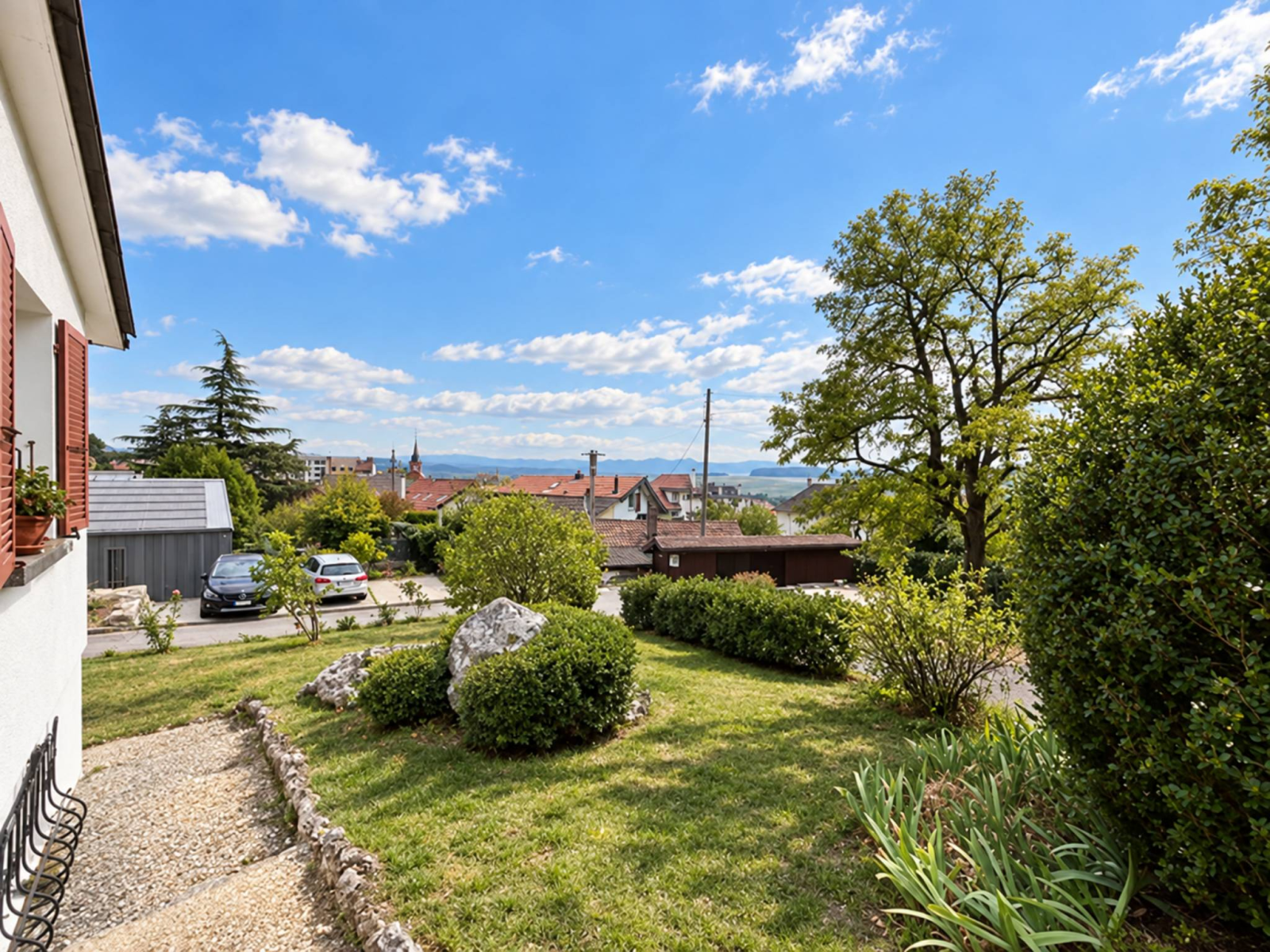 Villa individuelle avec un beau jardin à La Sarraz