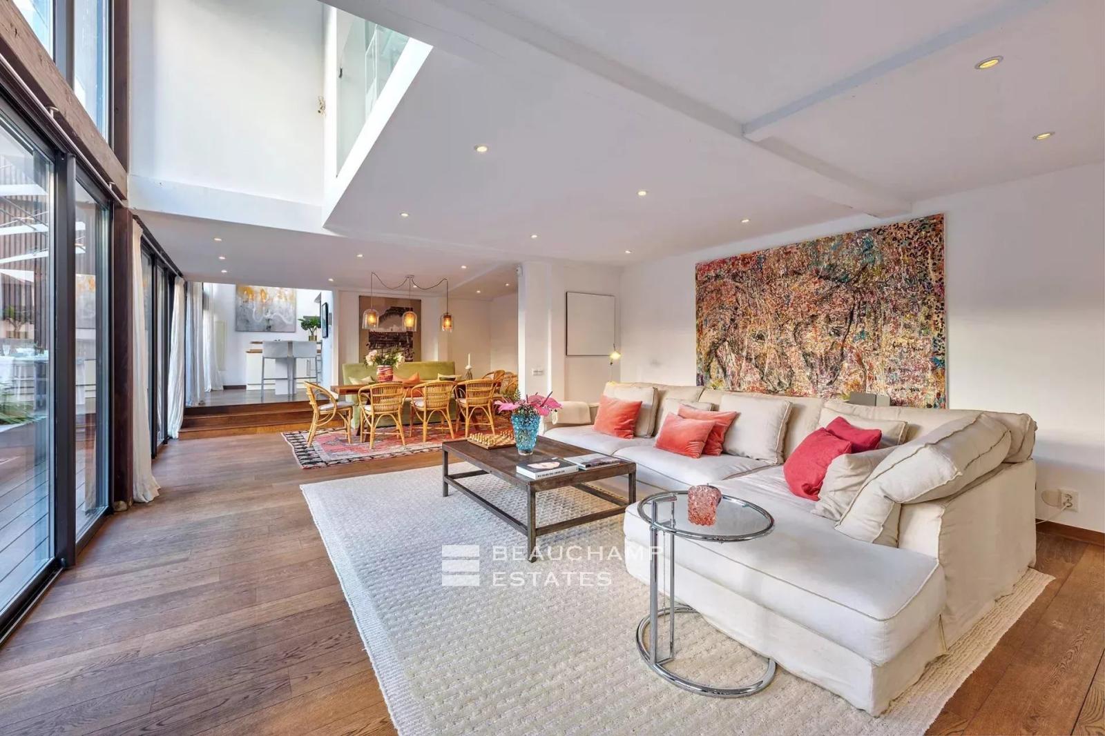 Duplex 4 chambres avec jardin - Cannes Centre