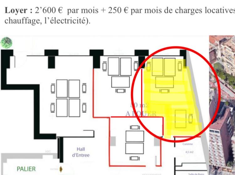 GRANDE PIECE POUR 3 PERSONNES