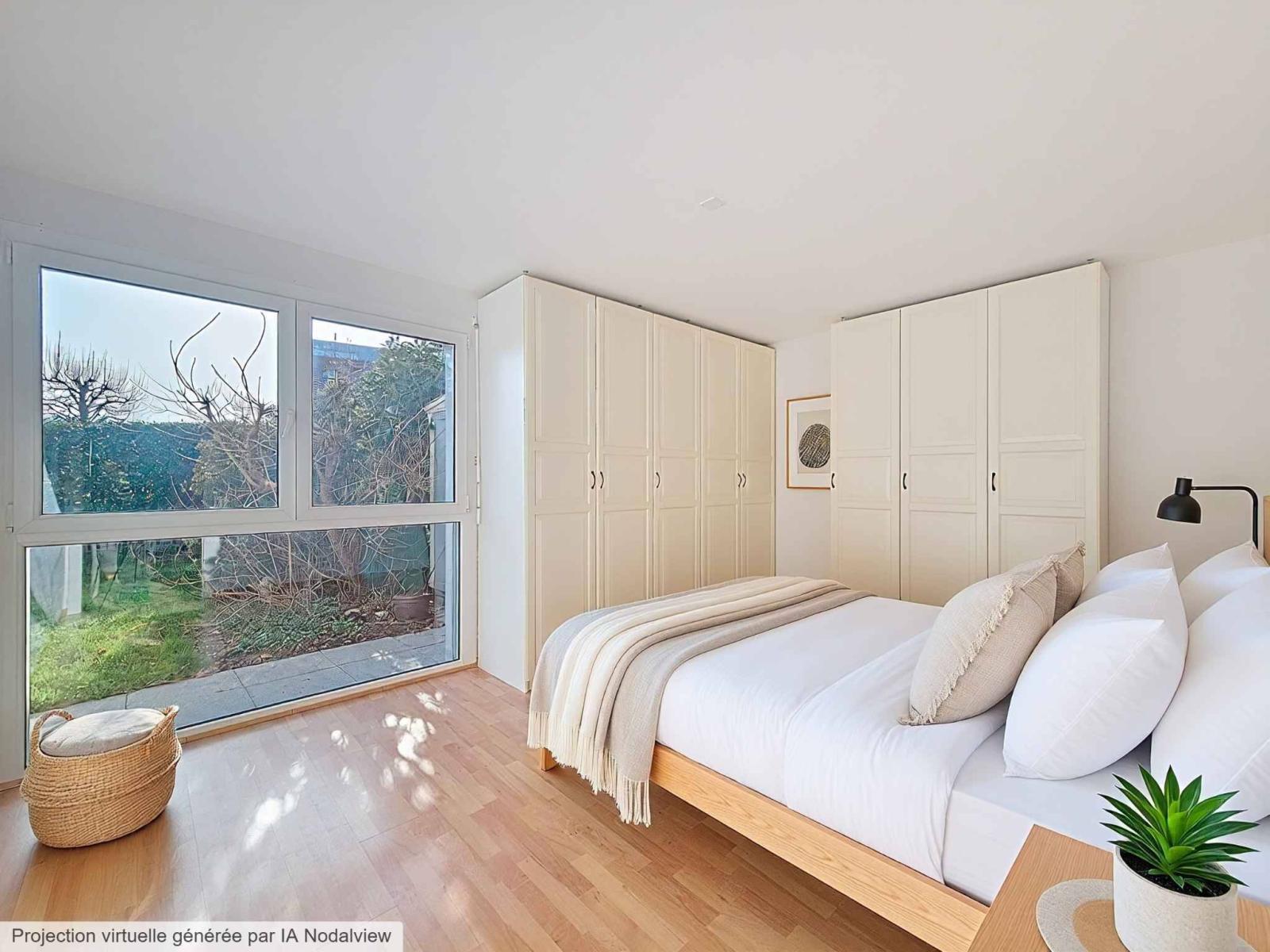 Élégant appartement aux volumes généreux avec jardin privatif