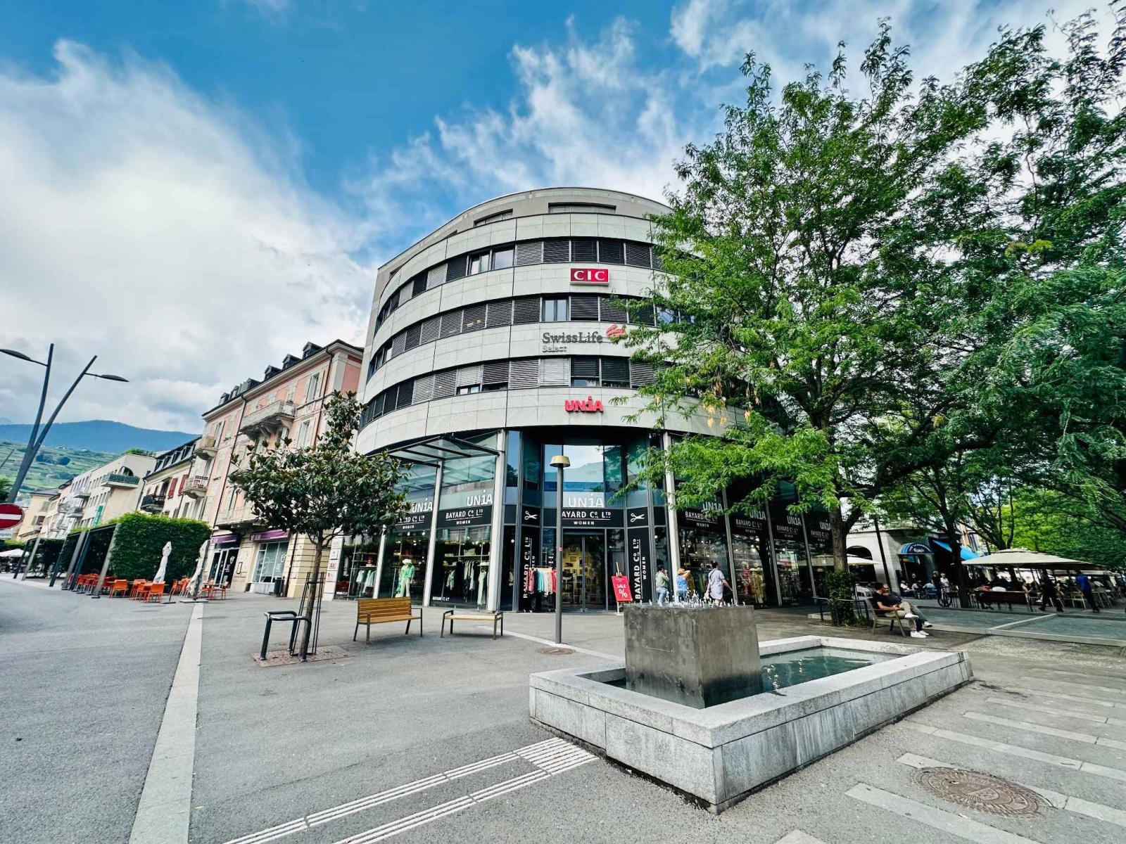 Bureaux de 470 m2 à louer à l'hypercentre de Sion