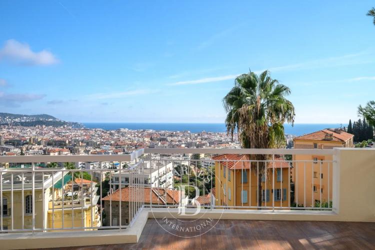 NICE - SAINT-PHILIPPE - APPARTEMENT EN DUPLEX - VUE MER PANORAMIQUE