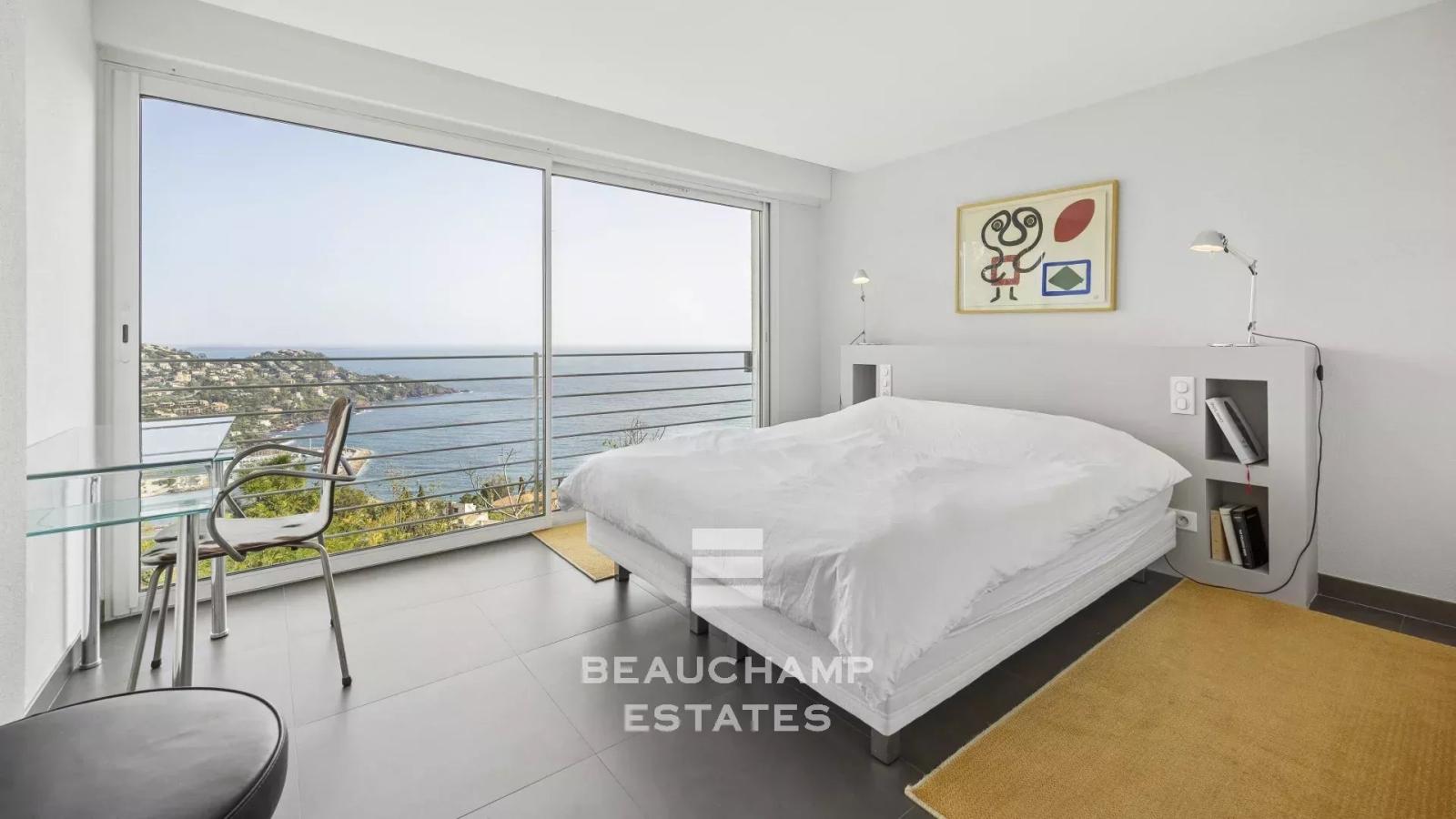 Exclusivité - Villa contemporaine 3 chambres avec vue mer - Théoule-sur-mer