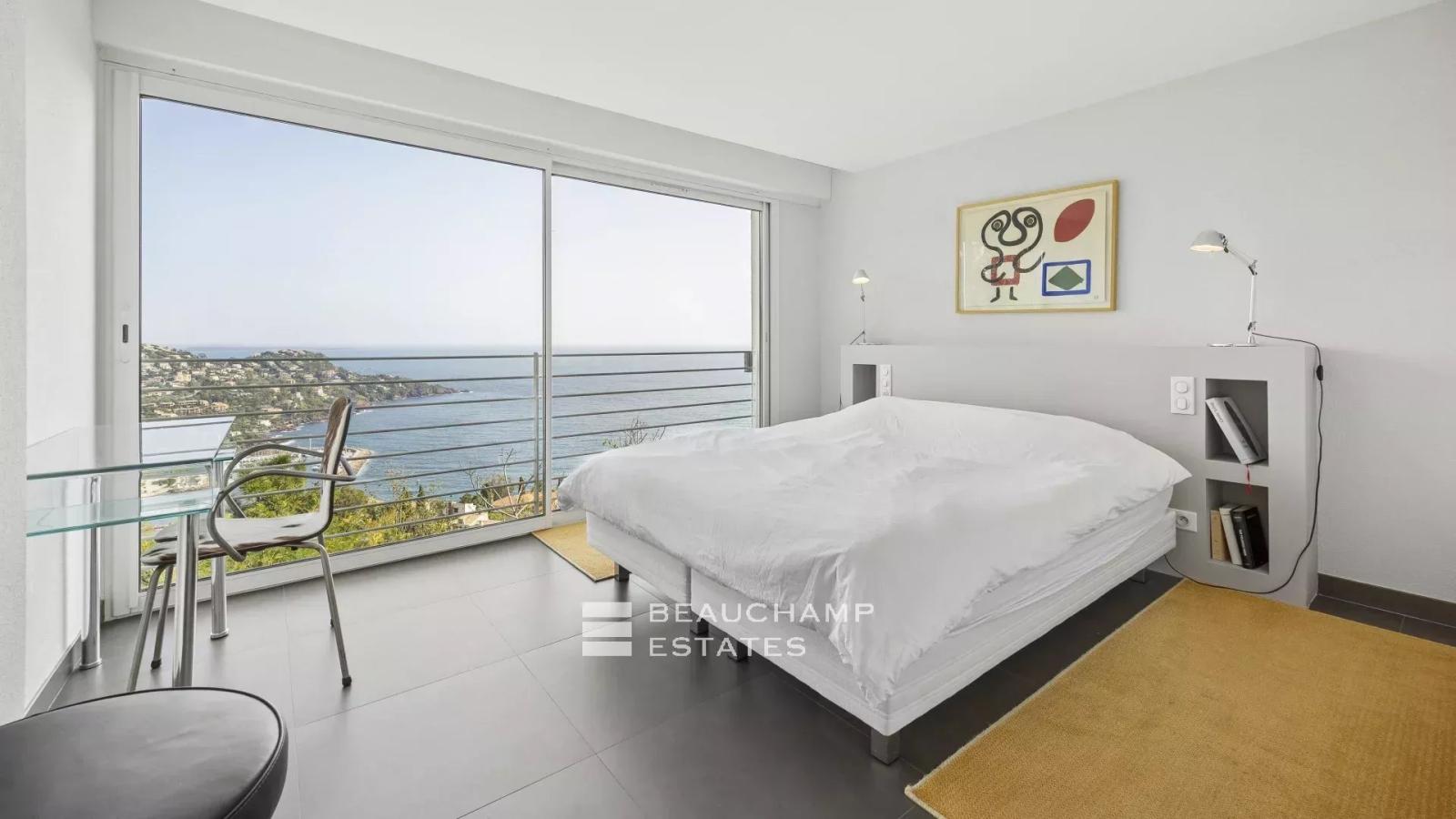 Exclusivité - Villa contemporaine 3 chambres avec vue mer - Théoule-sur-mer