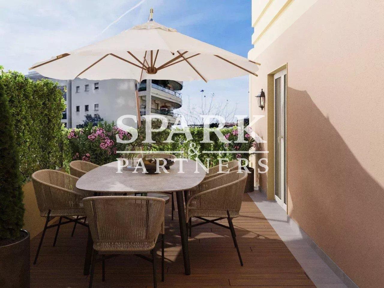 Beausoleil -  Grand appartement 3 pièces frontière Monaco - vue mer