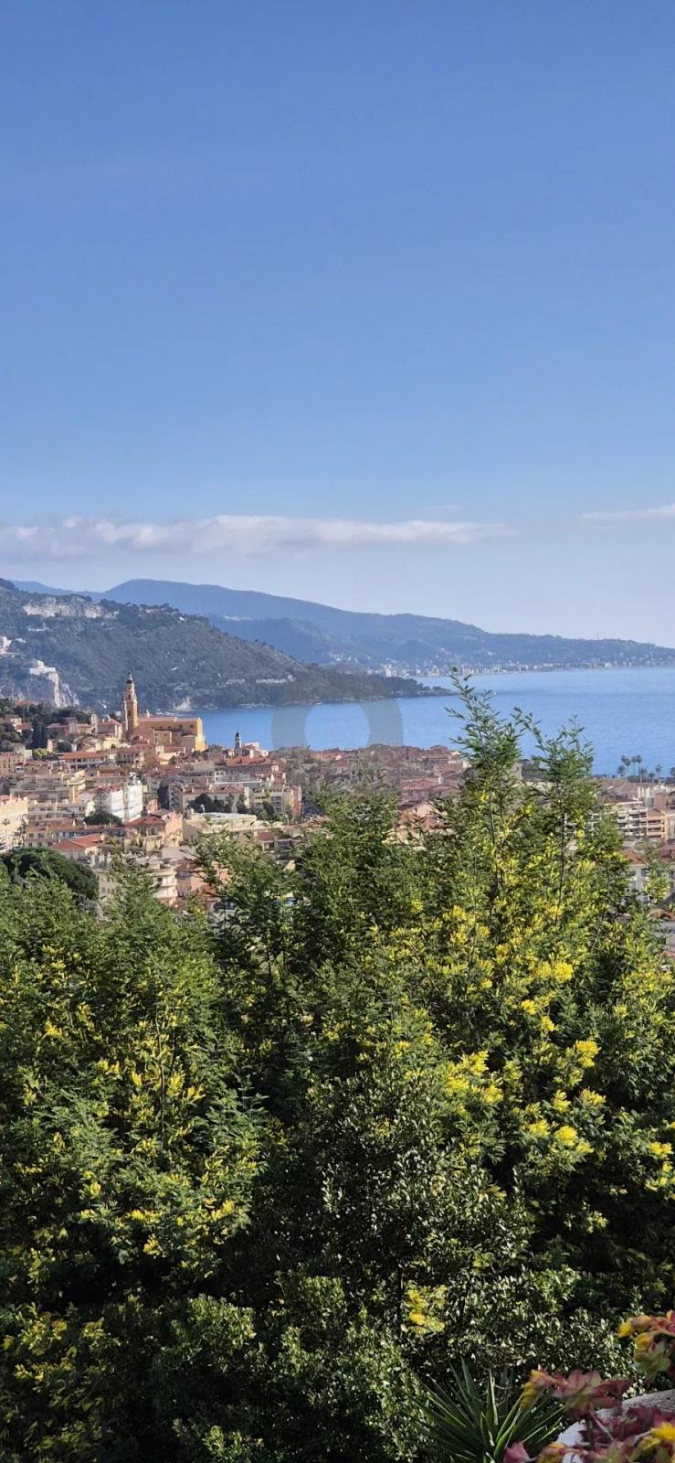 Élégante Villa avec Vue Panoramique – Menton, Quartier Résidentiel