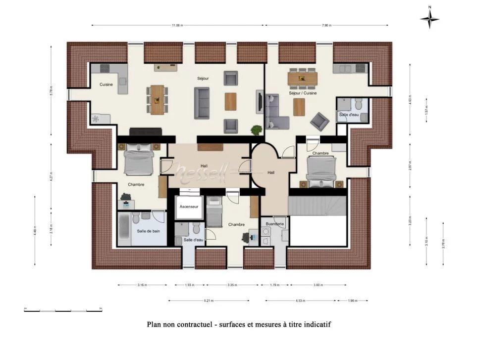 Charmant appartement dans une magnifique maison de maître