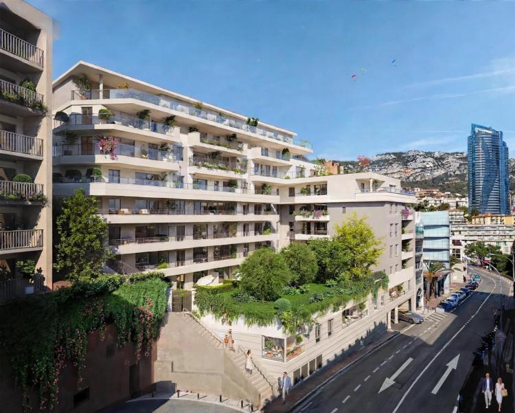 Beausoleil – Trois-pièces neuf avec balcon