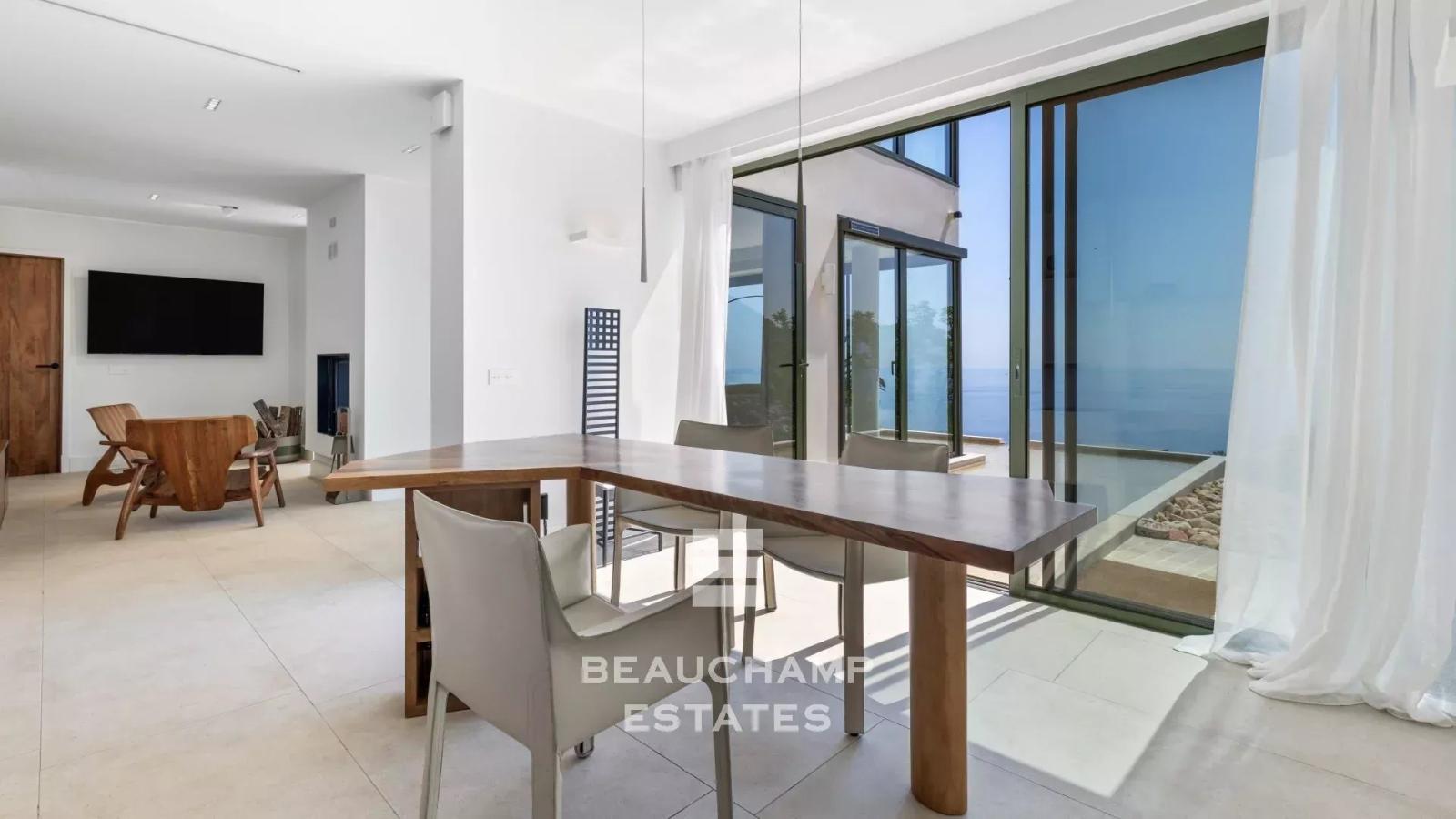 Villa contemporaine 4 chambres avec vue mer panoramique - Roquebrune-Cap-Martin