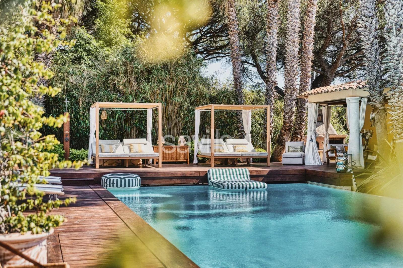 Superbe bastide à louer à Saint Tropez