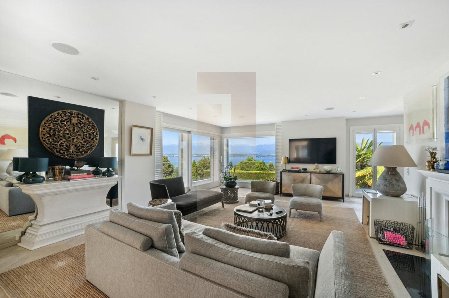 Sublime maison avec vue lac à Anières