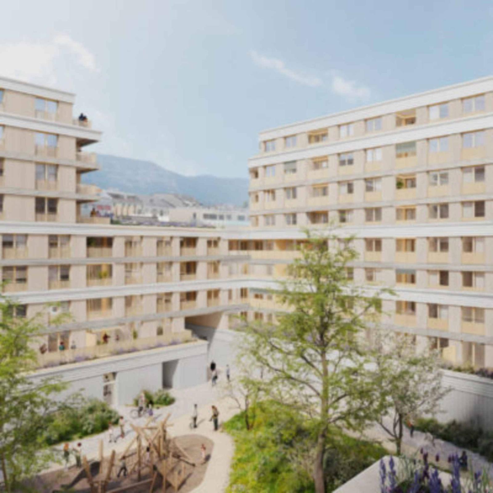 Projet neuf - immeuble de haut standing aux Acacias