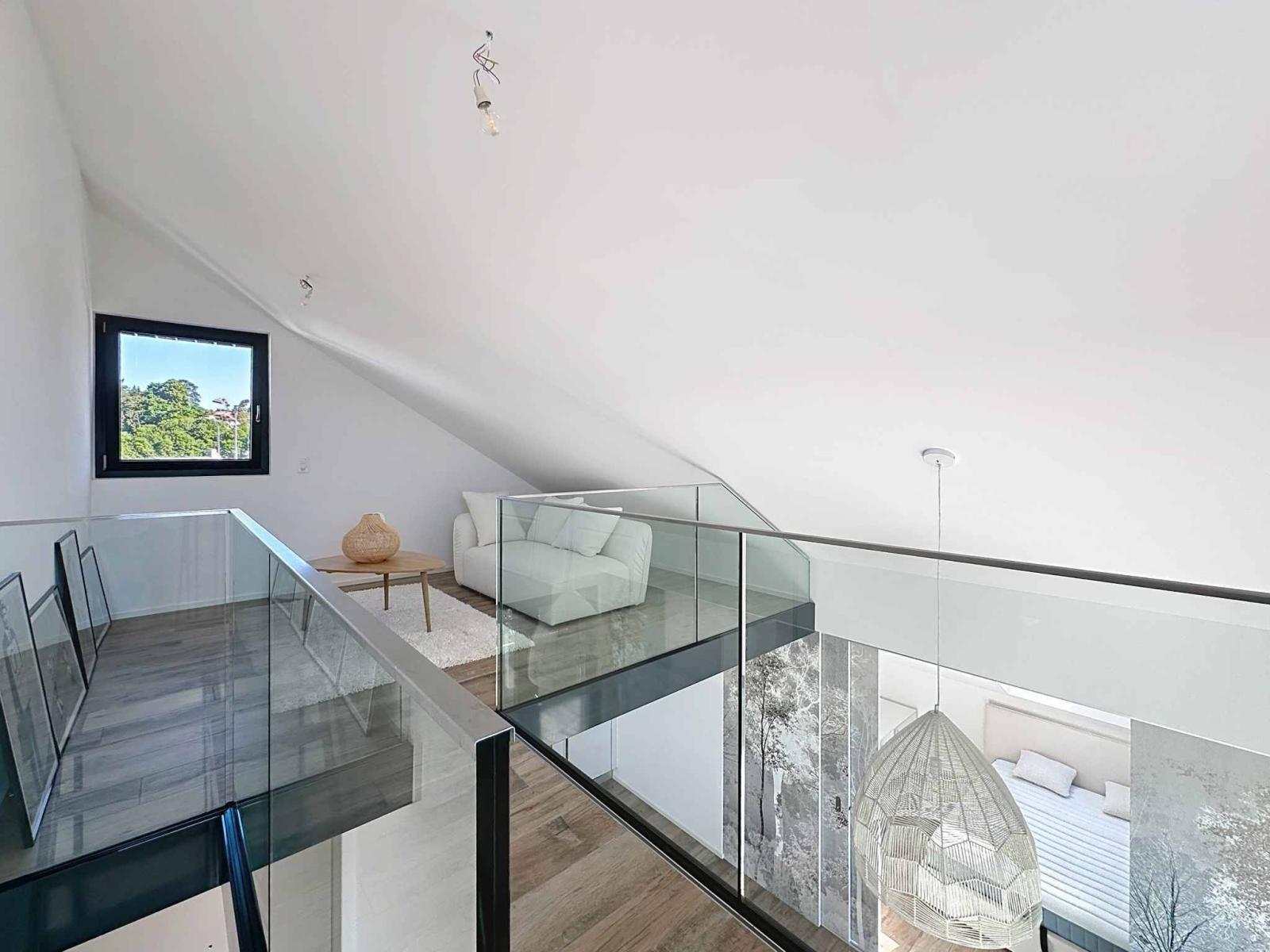 Appartement de 55 m² avec mezzanine et 2 balcons