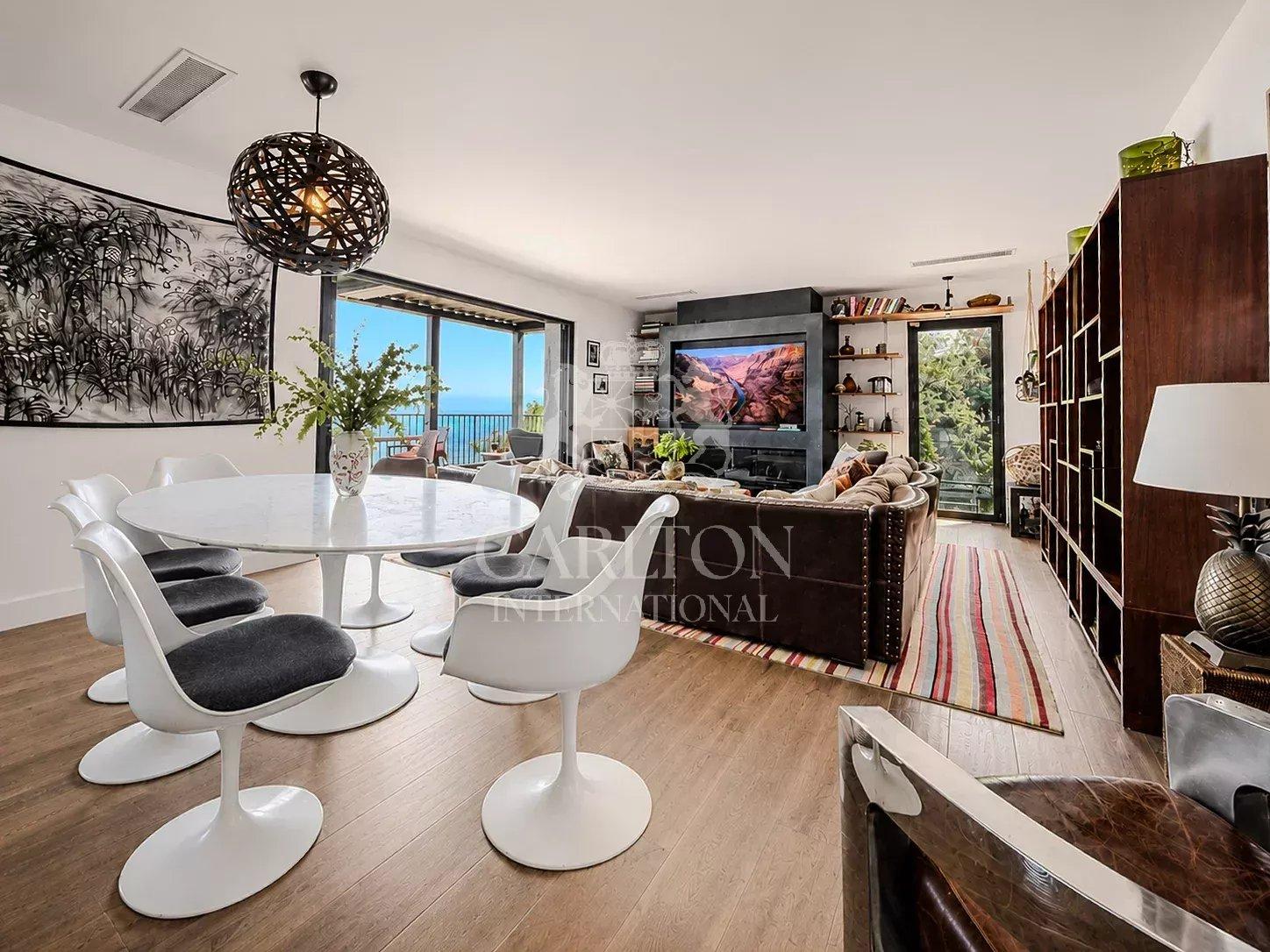Villa avec vue panoramique sur Monaco et la Méditerranée