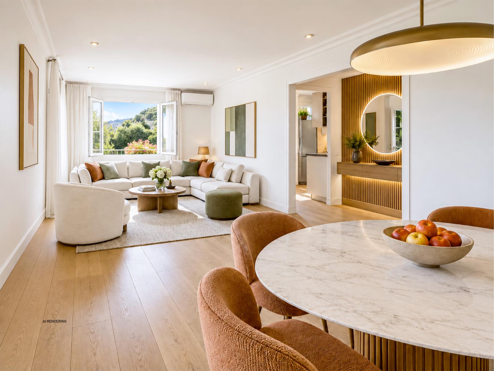 ROQUEBRUNE-CAP-MARTIN - MAISON - PISCINE & VUE MER