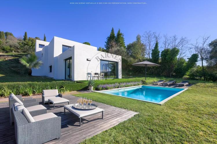 MOUANS SARTOUX - VILLA CONTEMPORAINE - AU CALME