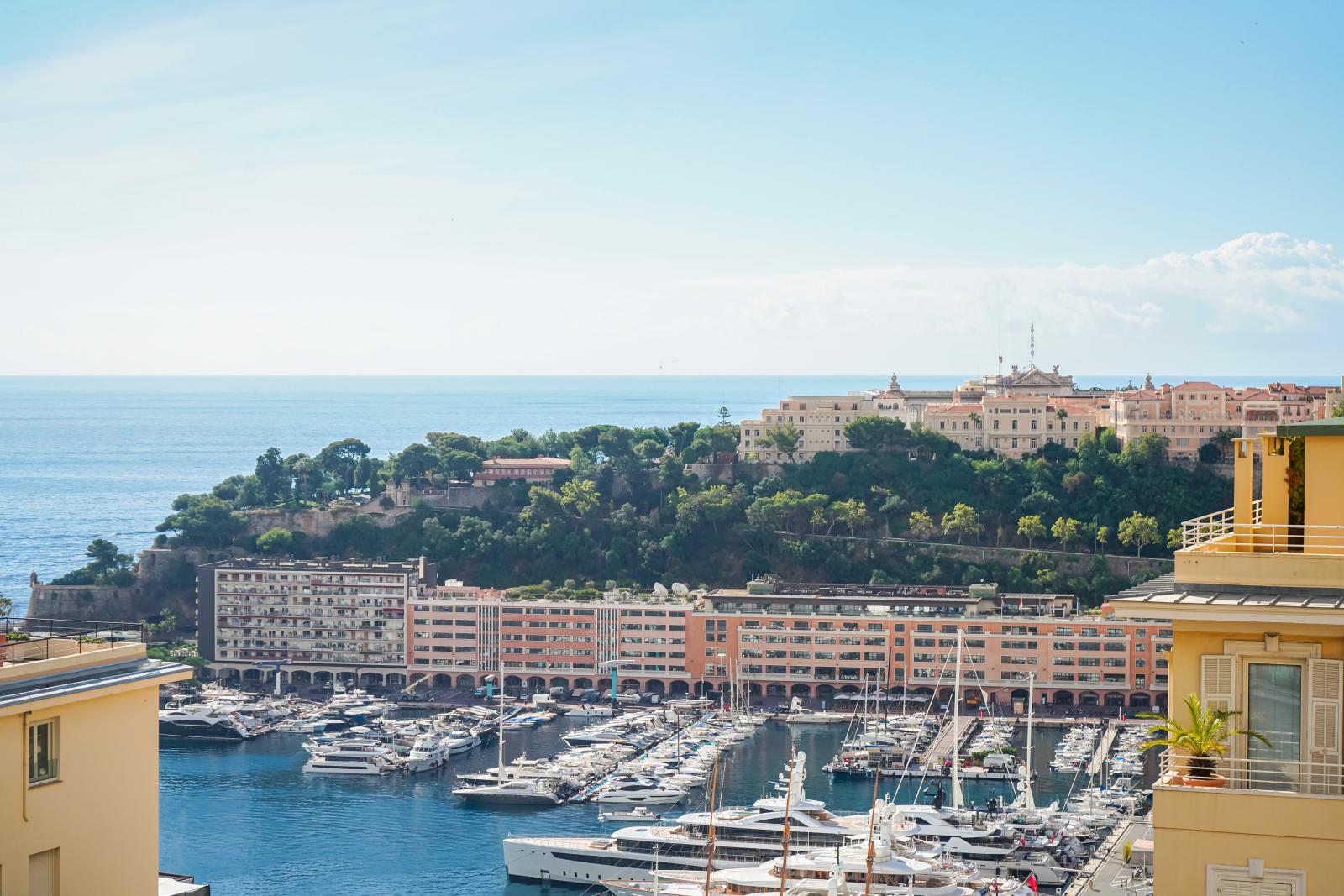 MONTE-CARLO - CENTRE - BOURGEOIS 3 PIÈCES - VUE MER