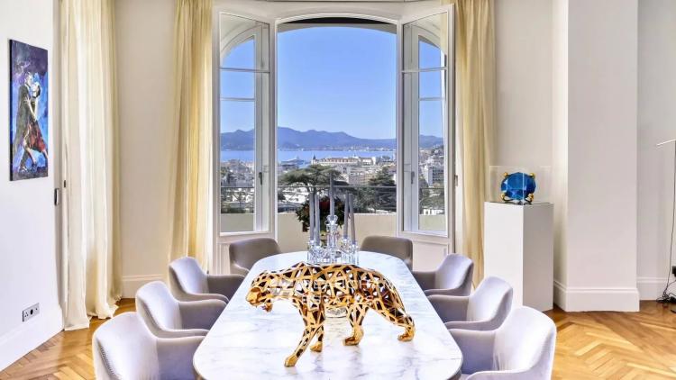 Villa 7 chambres Belle Époque avec vue mer - Cannes Basse Californie