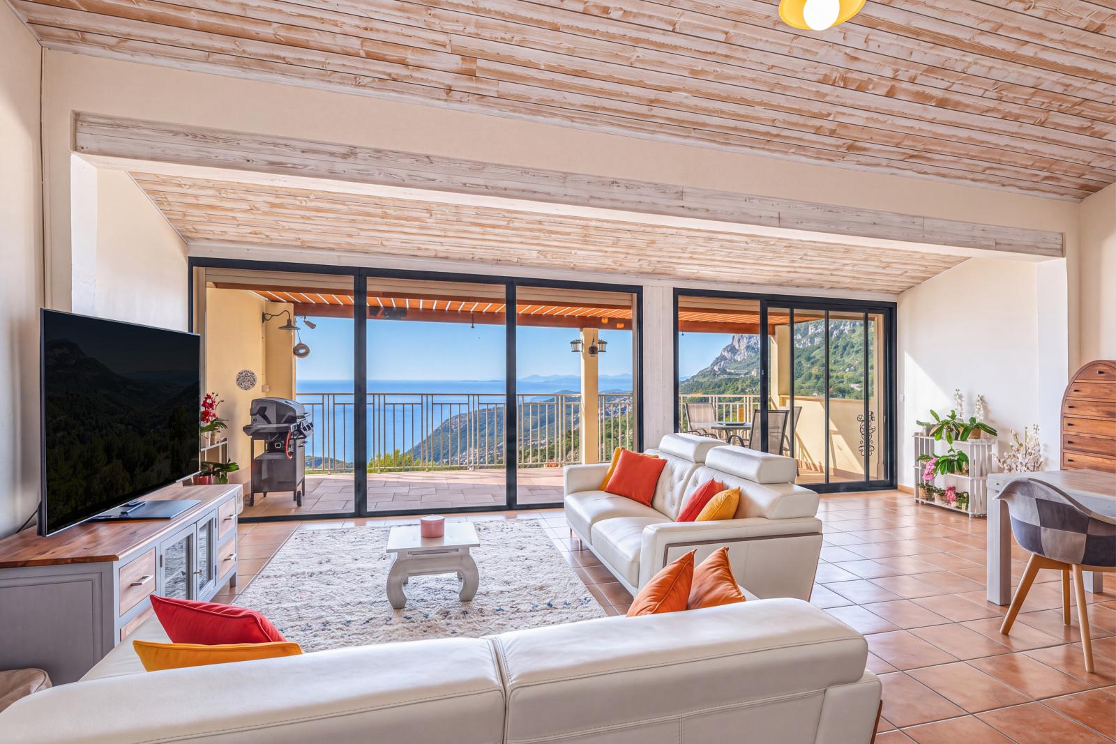 LA TURBIE - MAISON - VUE MER
