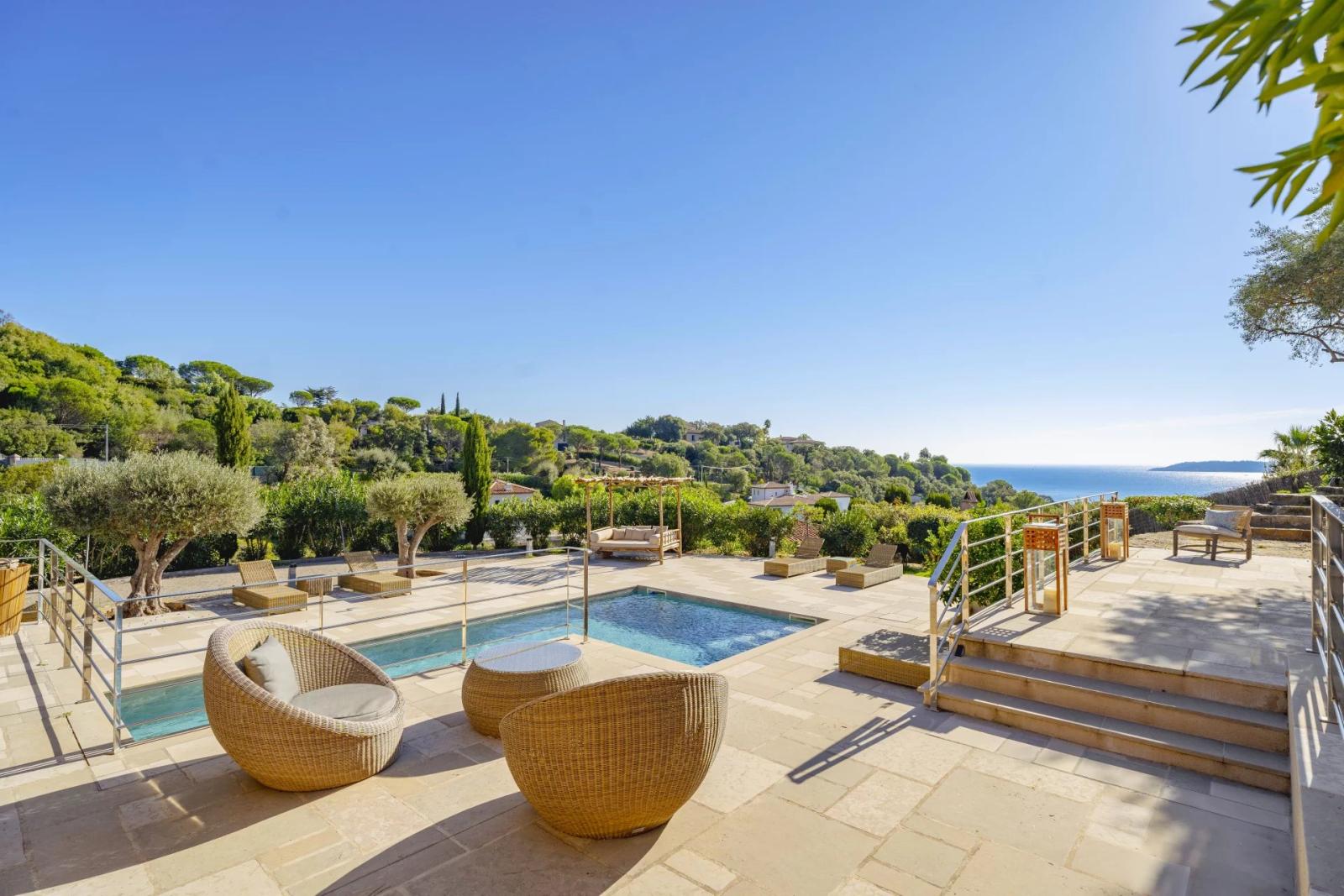 Villa vue mer à vendre à Sainte-Maxime