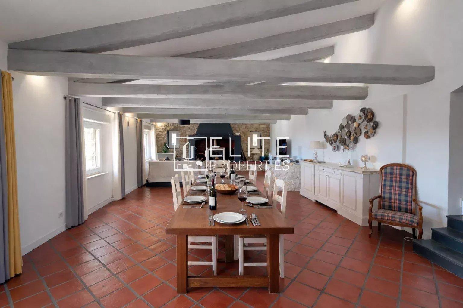 LE TIGNET villa 208 m² + piscine vue dégagée sur le lac de Saint Cassien, mer et collines environnantes