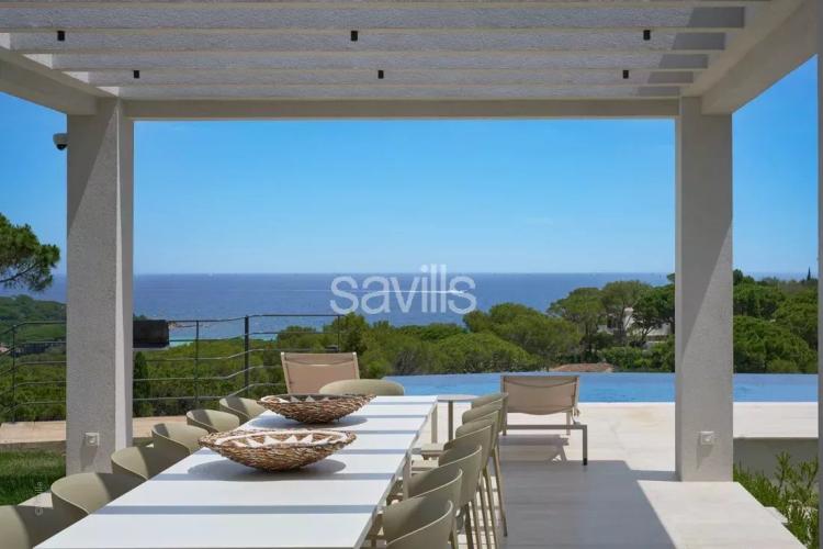 Saint-Tropez, Villas contemporaines vue mer