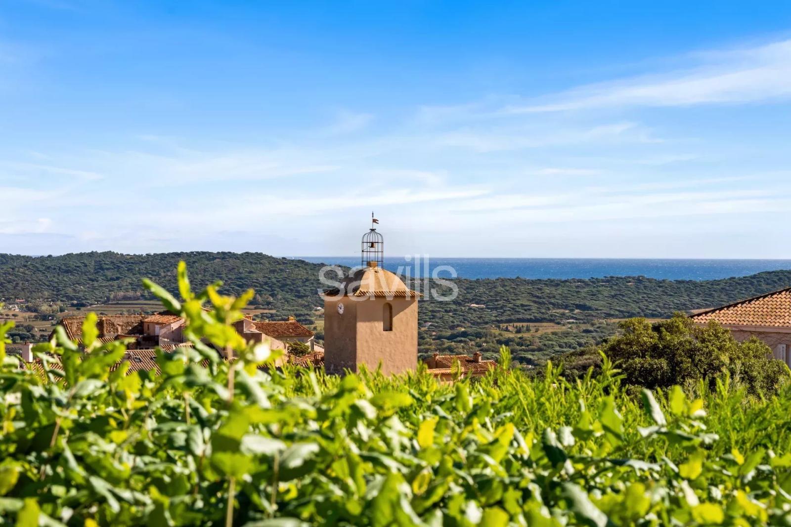Villa cinq chambres, piscine chauffée et paysages de carte postale
