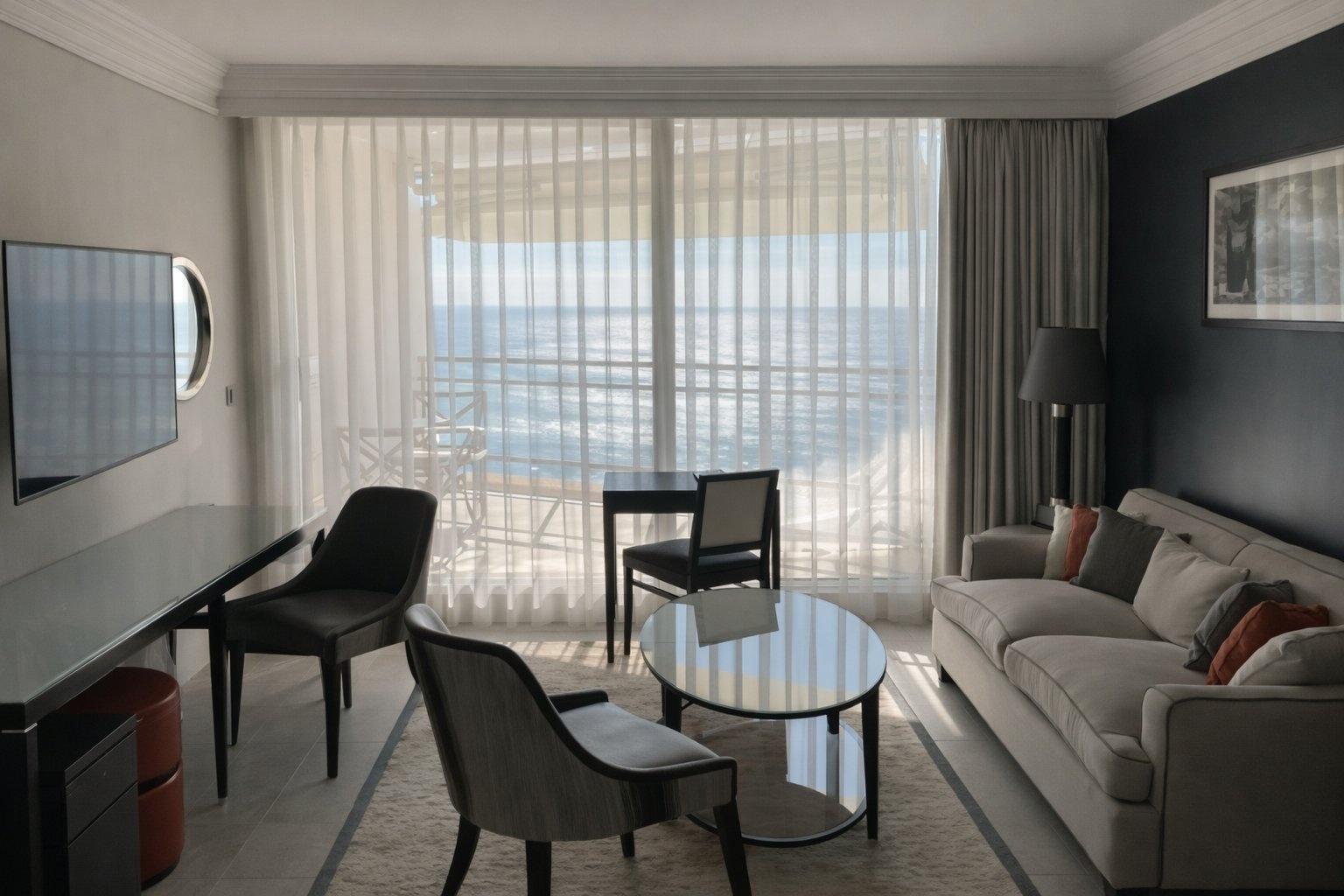 FAIRMONT RÉSIDENCE - Studio de luxe meublé en location avec vue sur la mer