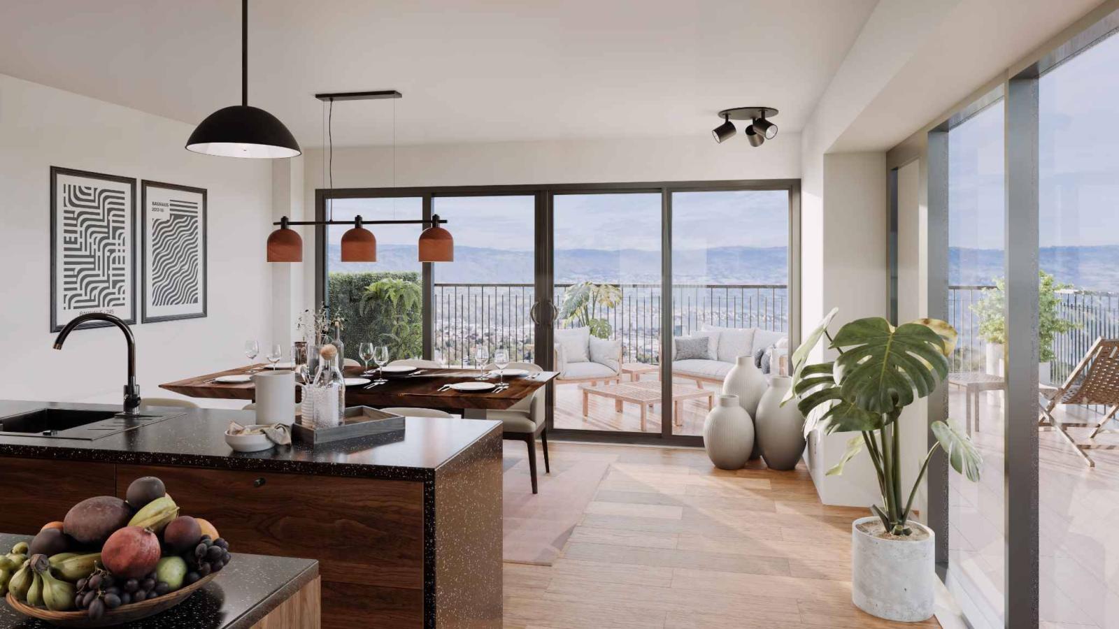 LOGEMENT DE STANDING AVEC VUE LAC !