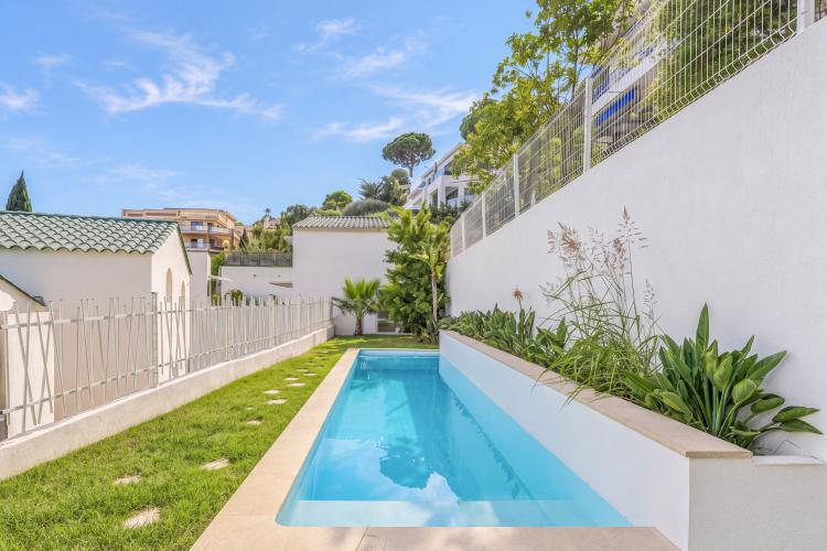 CAP D'AIL - VILLA NEUVE - VUE MER
