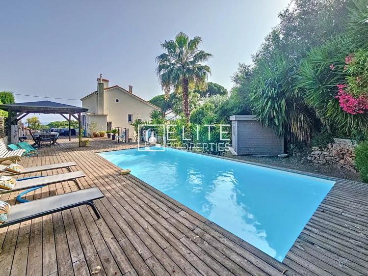 MAISON 5 PIÈCES  112 m² – VUE MER & PISCINE – CANNES