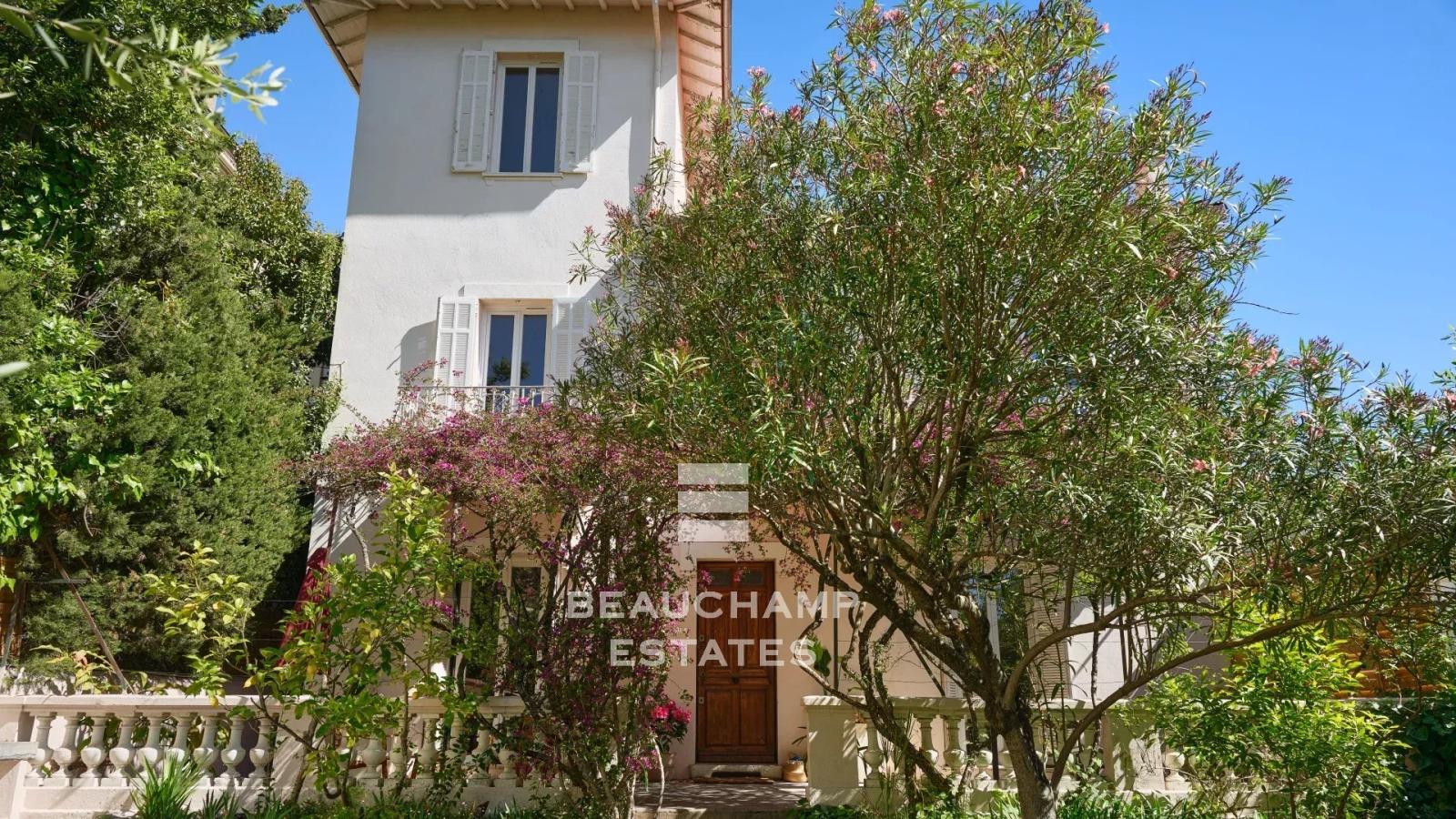 Villa belle époque familiale - 4 chambres - Cannes centre
