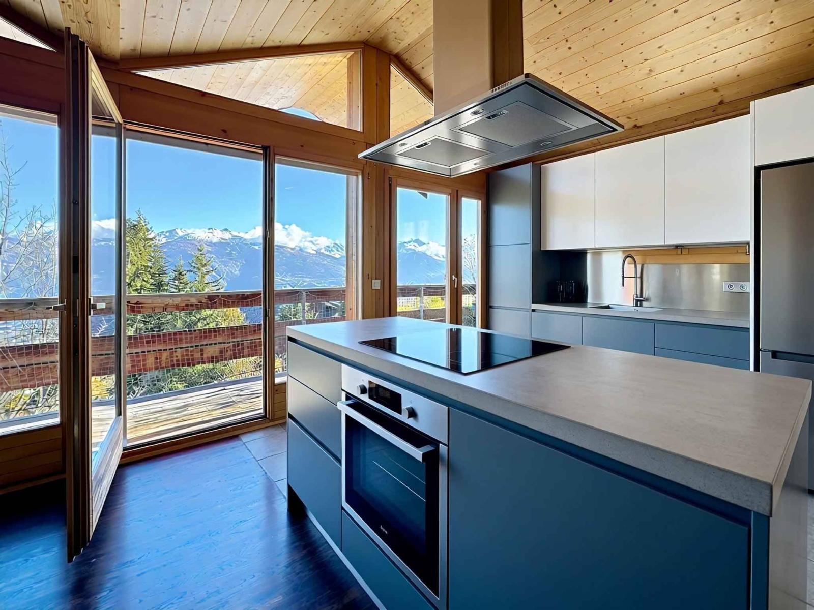 Un chalet spacieux et cosy au cœur d’Anzère