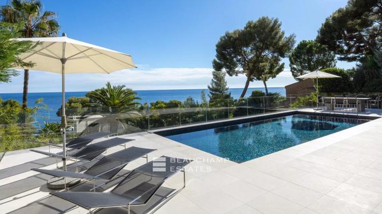 Villa contemporaine 5 chambres avec vue mer panoramique - Èze